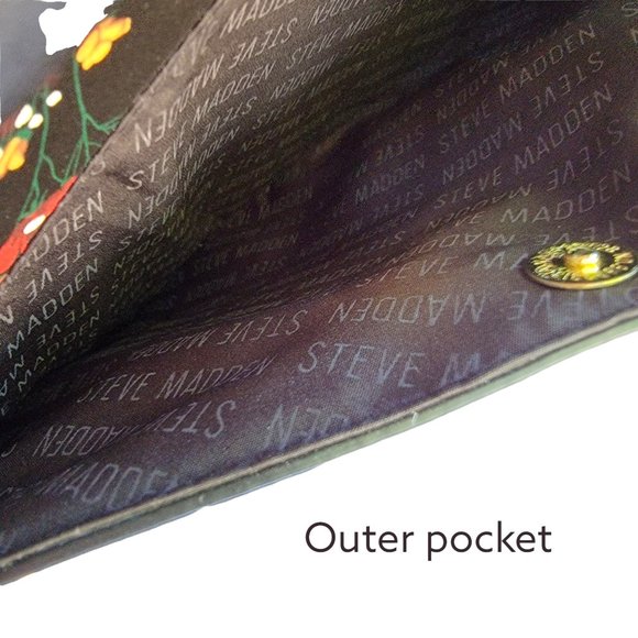 STEVE MADDEN Floral Shoulder Bag - Picture 3 of 16